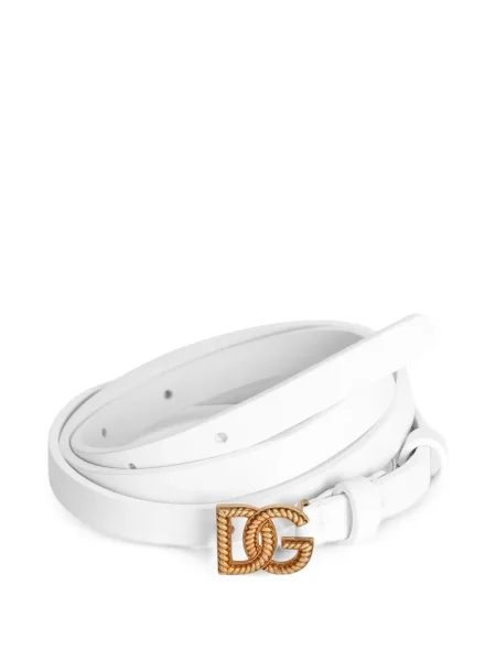 Cu centură curea Dolce & Gabbana alb