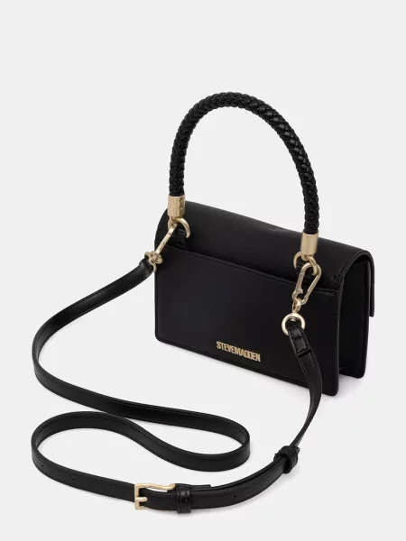 Torebka z uchwytem model ‘Bnesta’ Steve Madden czarna