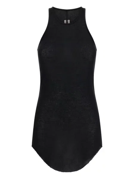 Podkoszulka Rick Owens asymetryczna czarna