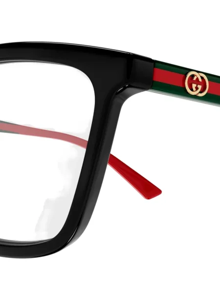 Ριγέ γυαλιά ηλίου Gucci Eyewear μαύρο