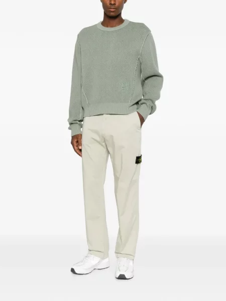Pantaloni Stone Island cu strasuri