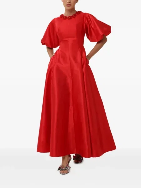 Rochie maxi Baruni roșu