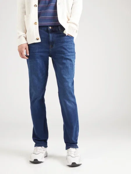 TOMMY HILFIGER Jeans DENTON închis albastru