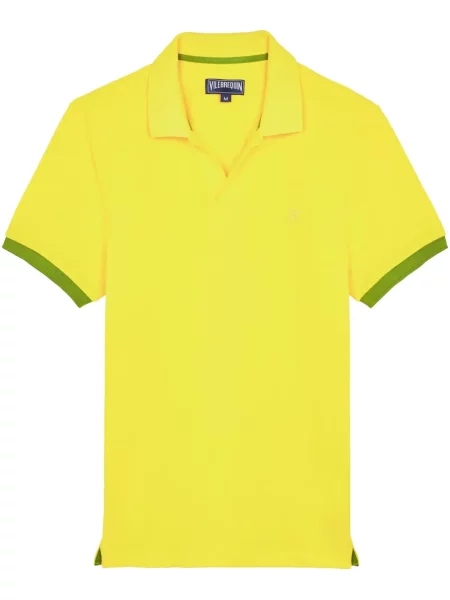 Tričko Vilebrequin jersey žluté