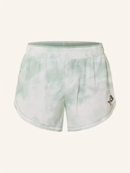 Spodenki Do Biegania 2 W 1 gruen białe