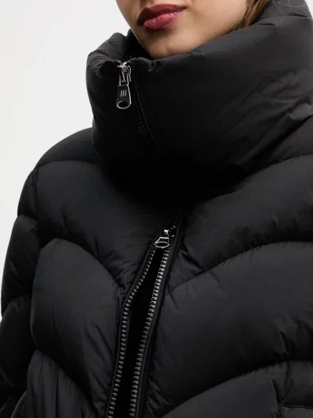 Пухова куртка Hetrego INARA зимова oversize чорний