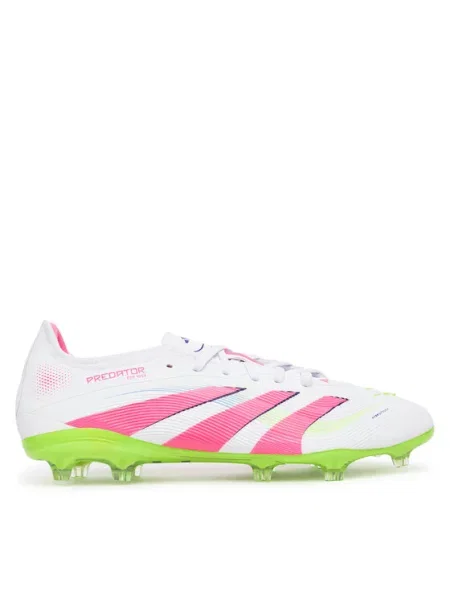 Adidas Ghete pentru fotbal Predator Pro Firm Ground alb