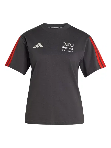 ADIDAS PERFORMANCE Tehnička sportska majica Audi Formula One Team DNA crvena / crna / prljavo bijela
