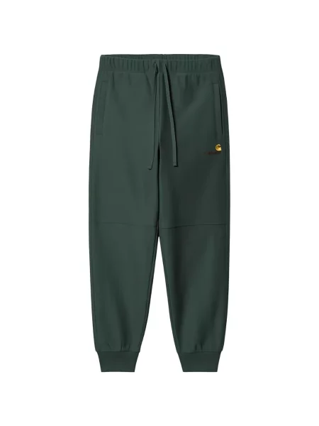 Pantaloni Carhartt Wip alergare verde