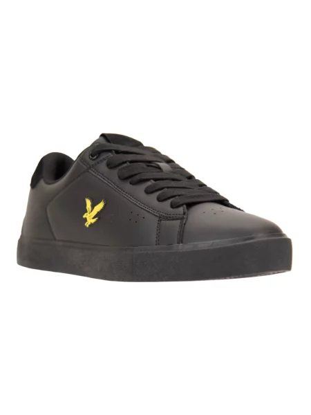 Sneakersy Lyle & Scott skórzane czarne
