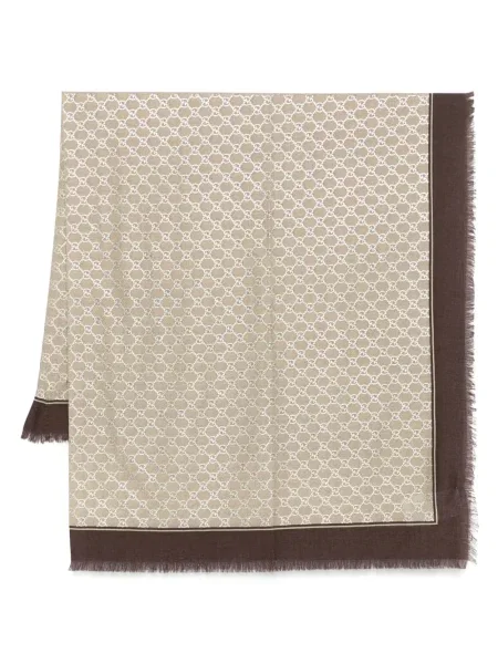 Vunena marama Gucci smeđa