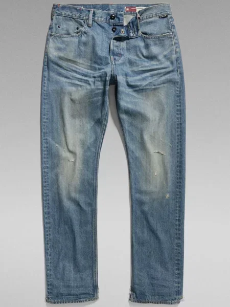 Прямі джинси G-star Raw сині