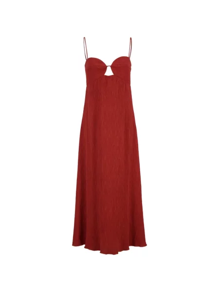 Rochie midi Johanna Ortiz roșu