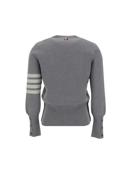 Sweter Thom Browne wełniany szary