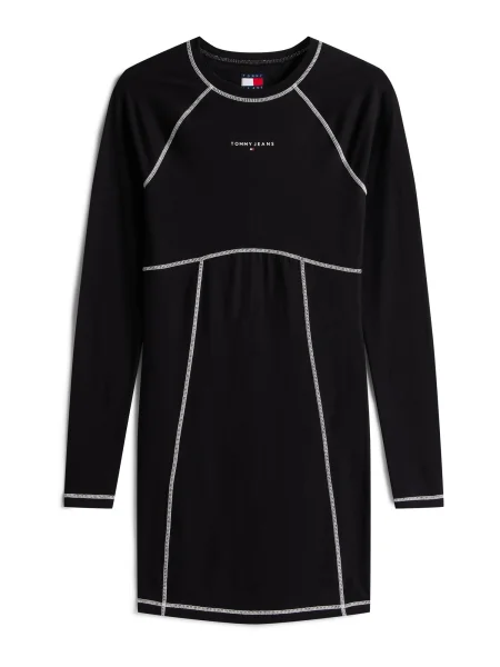 Tommy Jeans rochie mini evazați negru