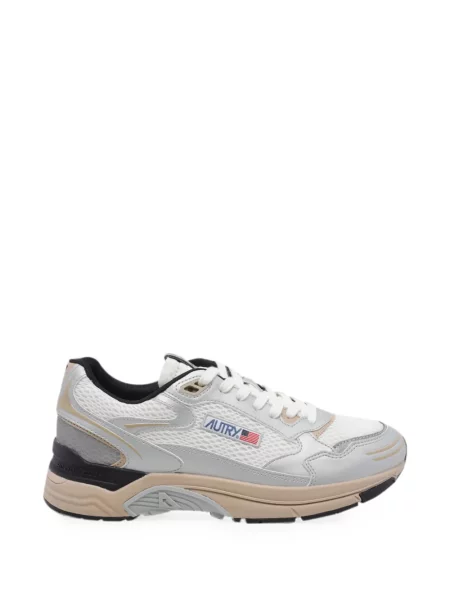 Sneakerși Autry din piele alb