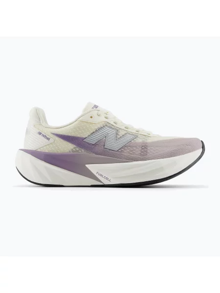 Női futócipő New Balance FuelCell Rebel V5 candied violet/angora. Méret: 40 EU fehér