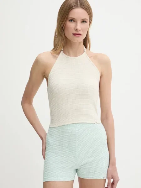 Топ Calvin Klein Jeans бежово