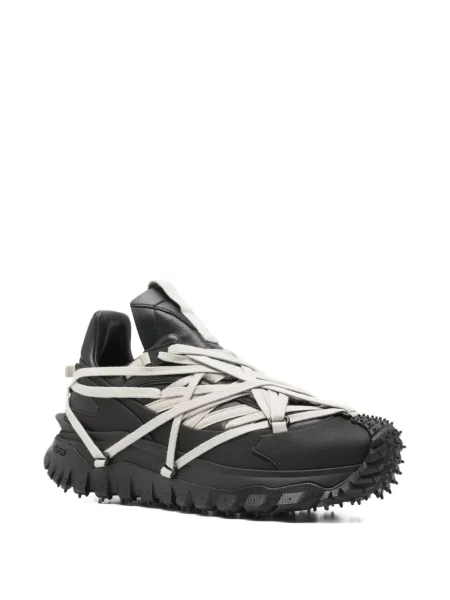 Sneakerși Moncler + Rick Owens chunky negru