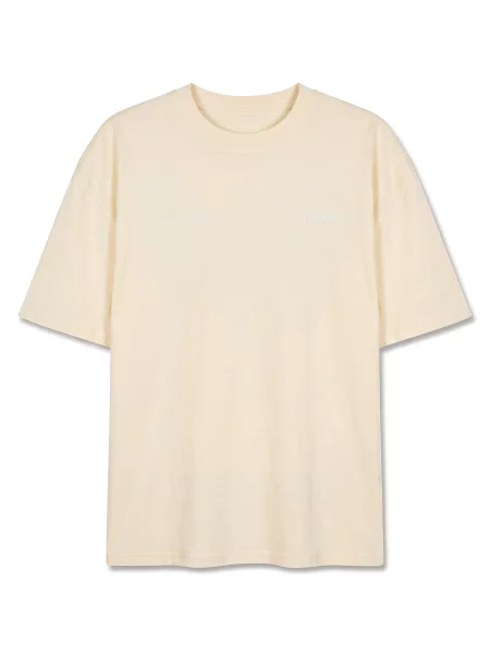 Pegador Tricou Solana galben pastel alb