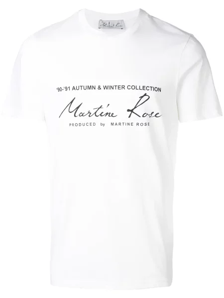 Majica Martine Rose s printom bijela