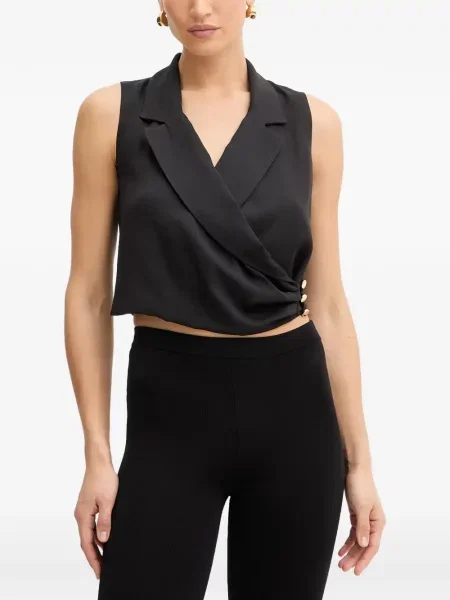 Top Fracomina plic negru