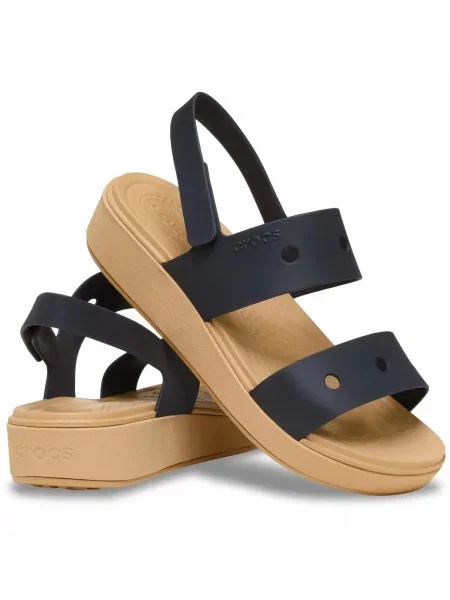 Sandały Dla Dzieci Crocs Brooklyn Sandal czarne