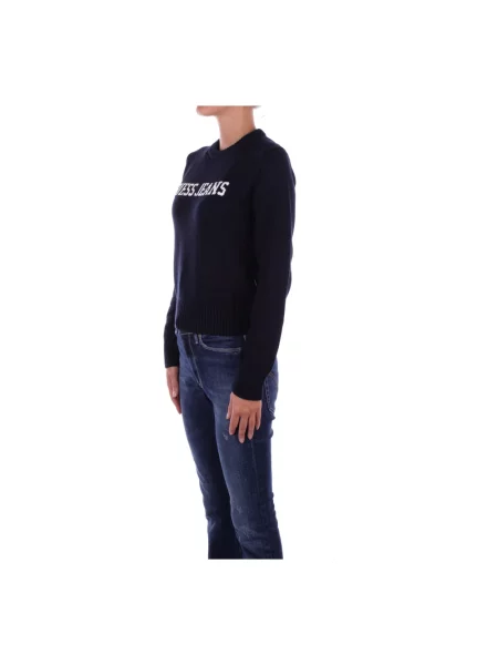 Guess Jeans sweter niebieskie
