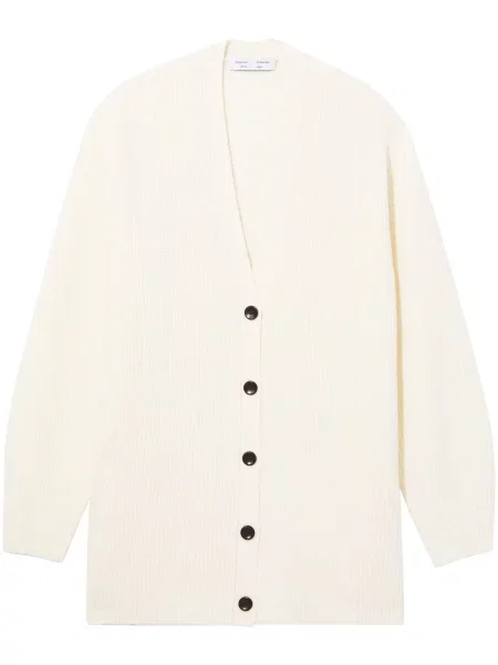 Cardigan Proenza Schouler White Label tricotate lung alb