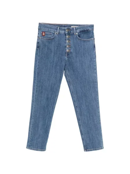 Decupat blugi Dondup albastru