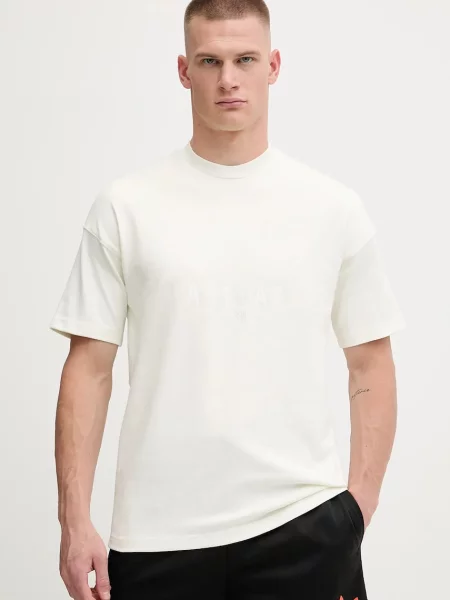 Тениска adidas All SZN с апликация бежово