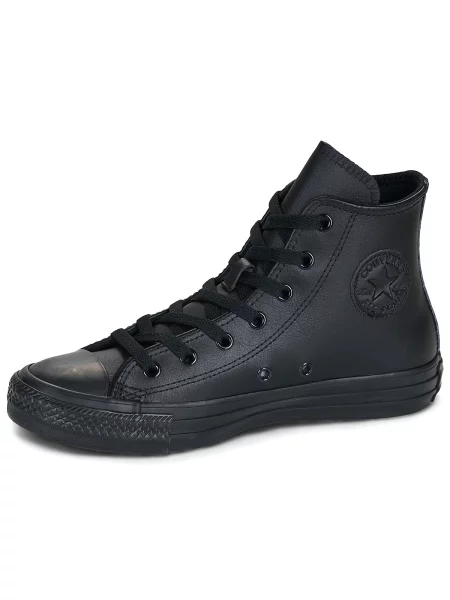Členkové topánky Converse čierna