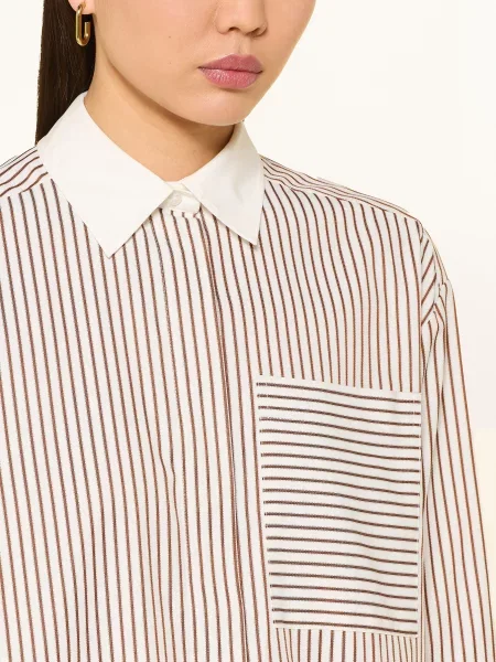 Co'couture Košile krémová hnědá