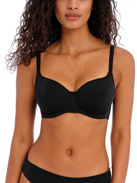 Верхня частина купальника Freya Jewel Cove поліамід/еластан чорний