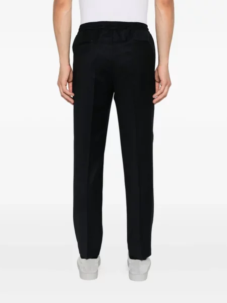 Pantaloni Briglia 1949 de lână cu cordon albastru