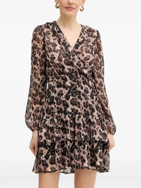 Rochie mini Morgan cu imagine cu model leopard