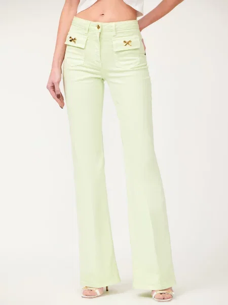 Джинси Elisabetta Franchi зелені