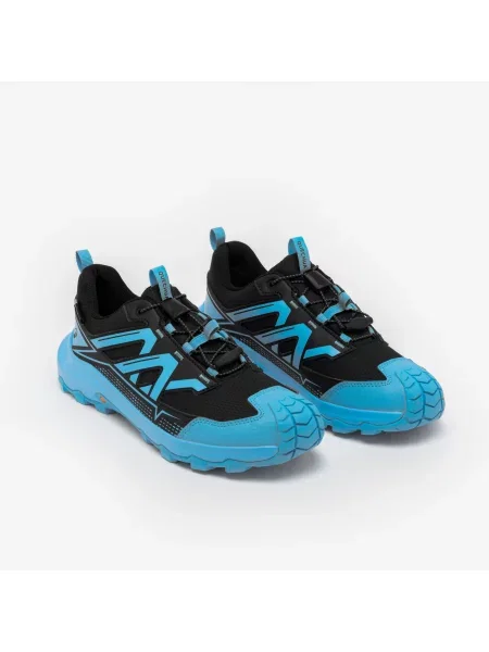 Buty turystyczne dla dzieci Quechua Crossrock wodoodporne czarne