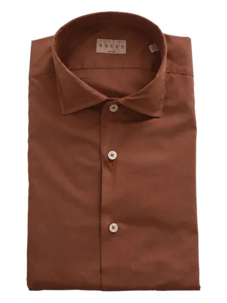 Риза Xacus кафяво