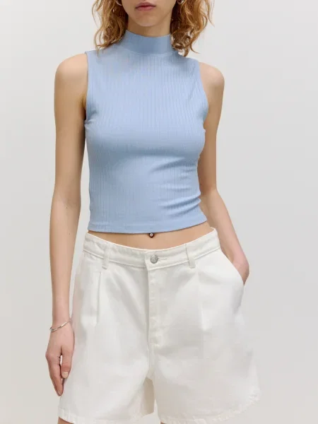 EDITED Top Kaori albastru