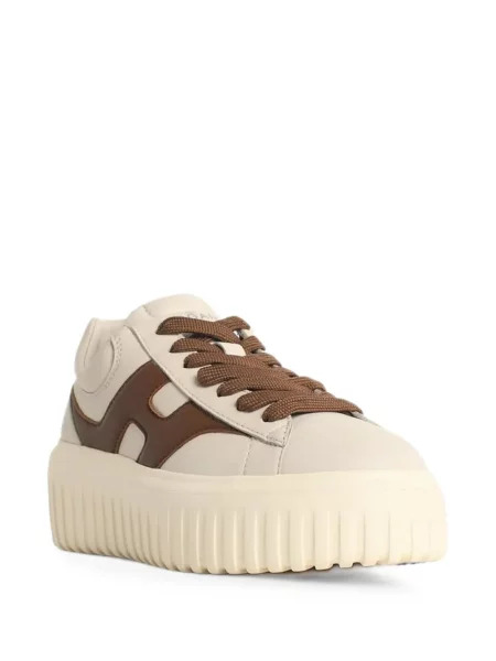 Sneakerși Hogan din piele cu dungi