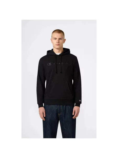 Bluza Z Kapturem Champion Bluza Z Kapturem Dorośli czarna