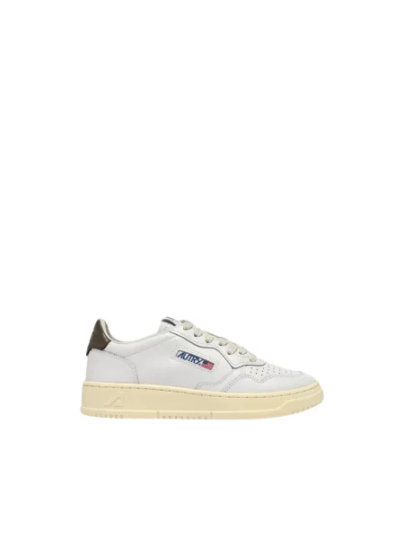 Sneakersy Autry skórzane białe