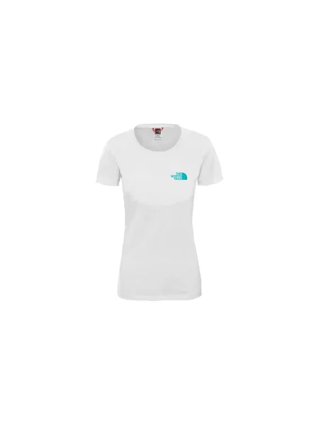 The North Face W Bf Red Box Tee Kobiety Koszulki The North Face Size: XS biały