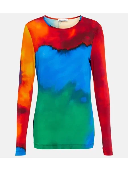 Top Paco Rabanne z dżerseju