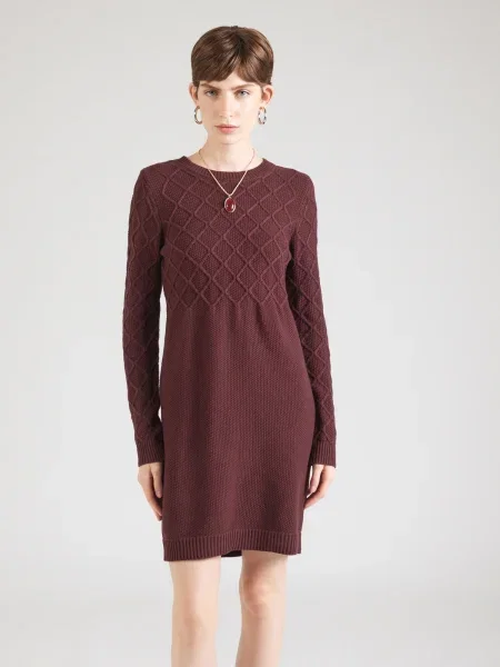 ABOUT YOU Rochie tricotat Vivian bordeaux roșu