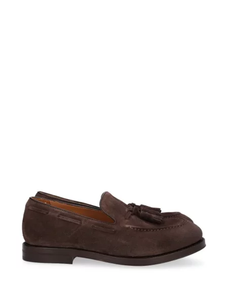 Pantofi loafer Al Duca D’aosta 1902 din piele de căprioară maro