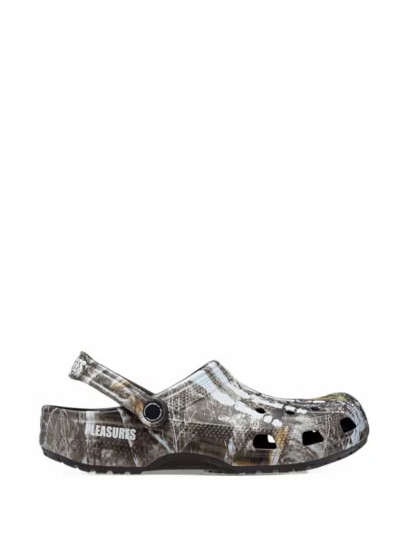 Класически мюли Crocs кафяво