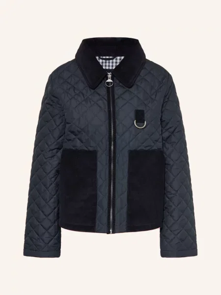 Barbour Prošívaná Bunda Aylesby tmavě modrá