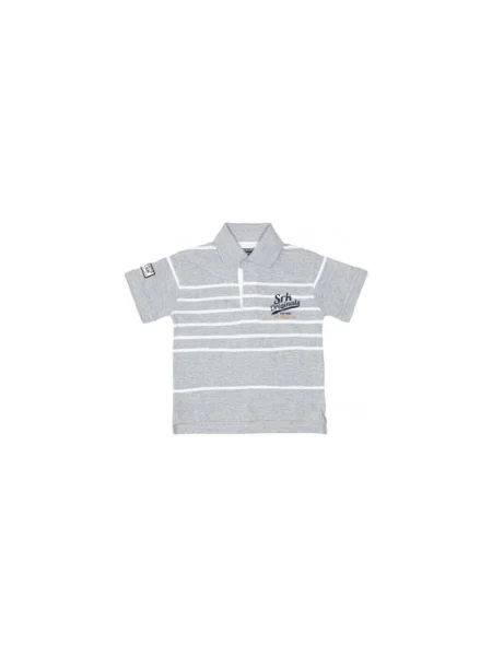 Tricou polo copii Srk gri
